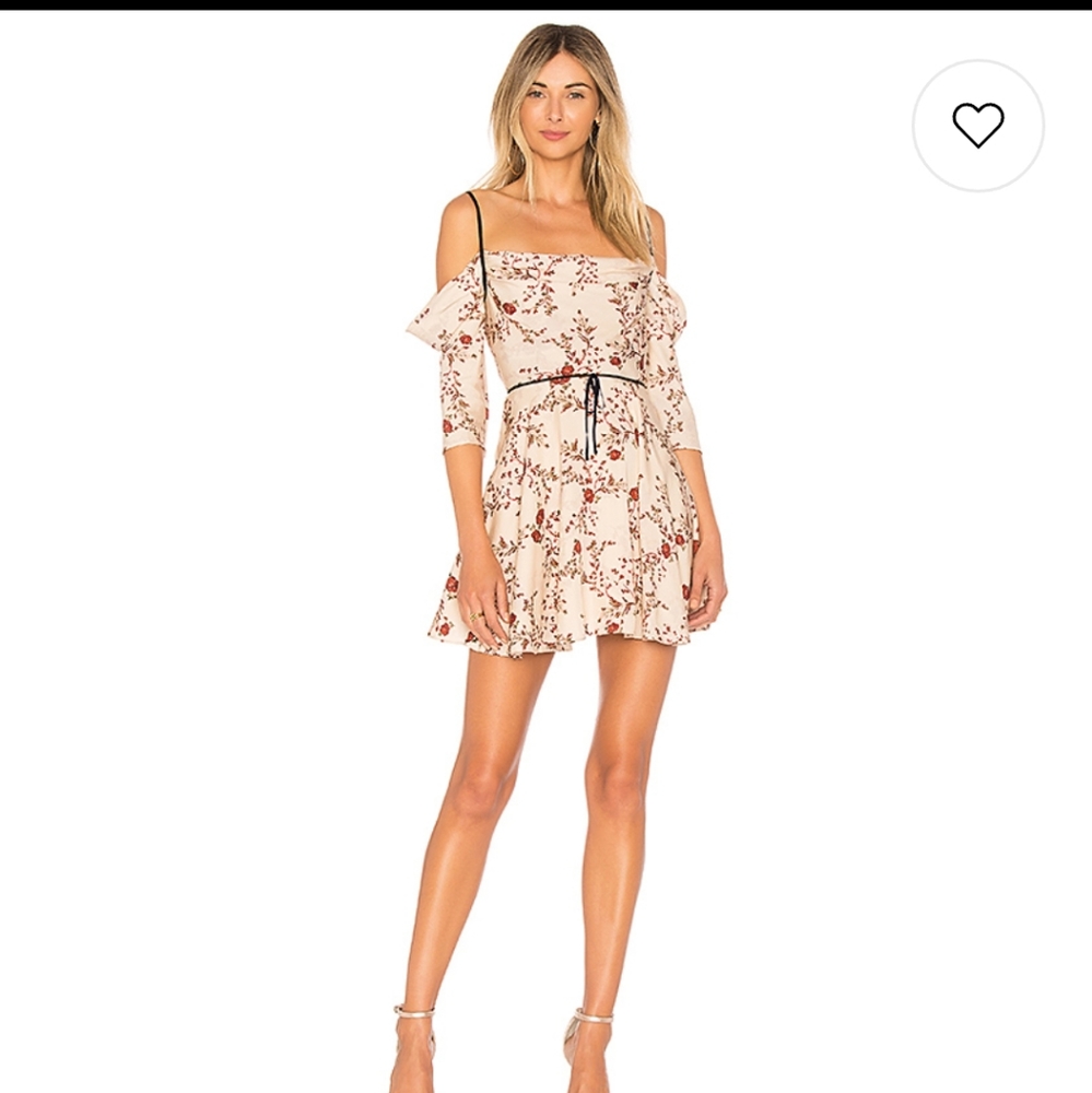 Revolve Lovers + friends Cindy mini in Dusk Floral